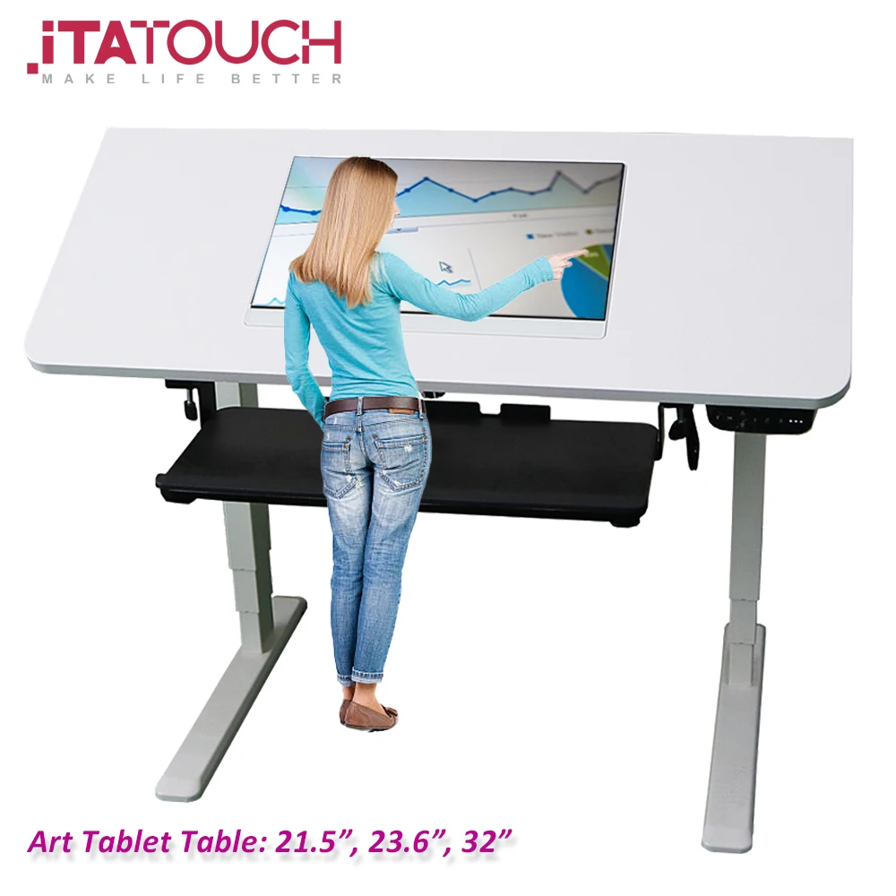 Профессиональное обеспечение 21 5 Дюймов художественного рисования Многофункциональный Подиум школьный класс мультимедийный учебный Настольный центр кафедра