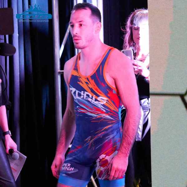 Оптовая продажа, индивидуальное Новое поступление, мужская майка из сублимационного спандекса для борьбы