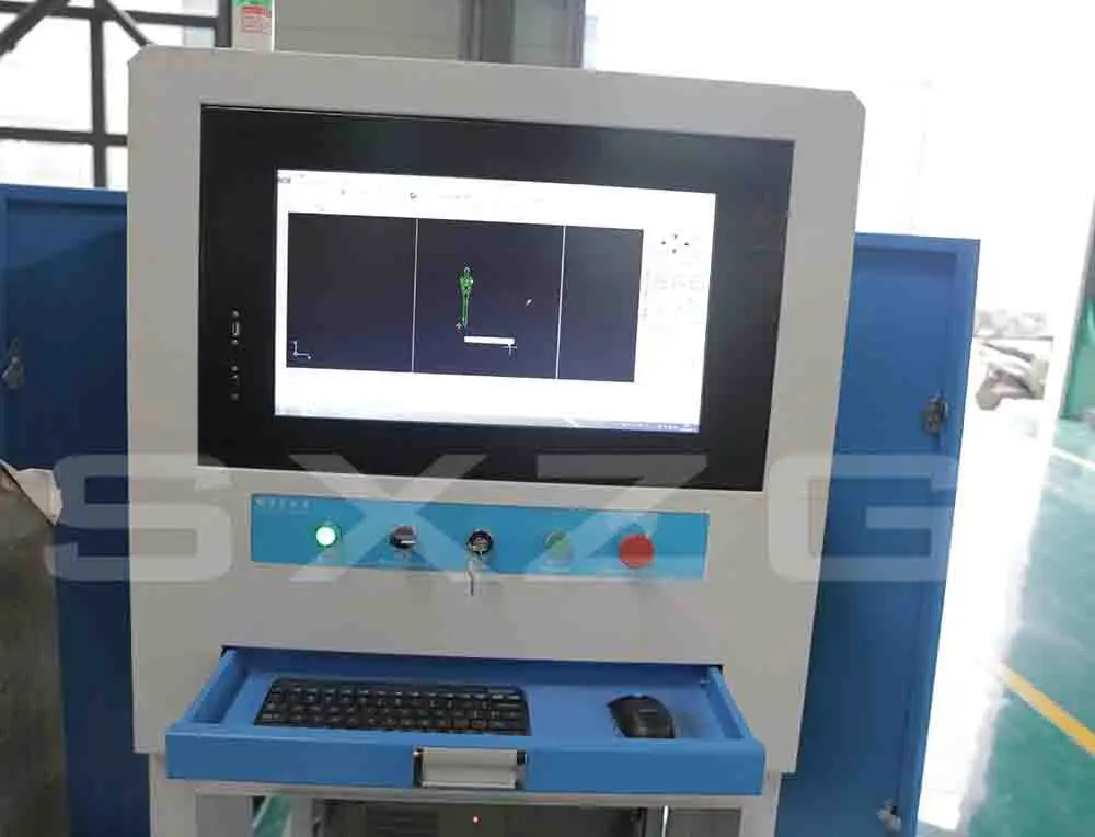 SANXIN 3KW Hot sale metal fiber laser cutting machine with automatic loading and unloading system for 10m pipe