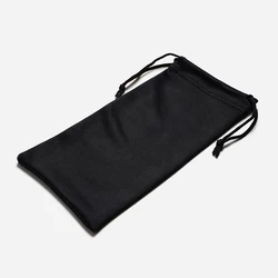 Soft Cloth Glasses bag sunglasses case Waterproof Dustproof eyeglasses pouch Eyewear Accessories Black White Gray Sunglasses Bag