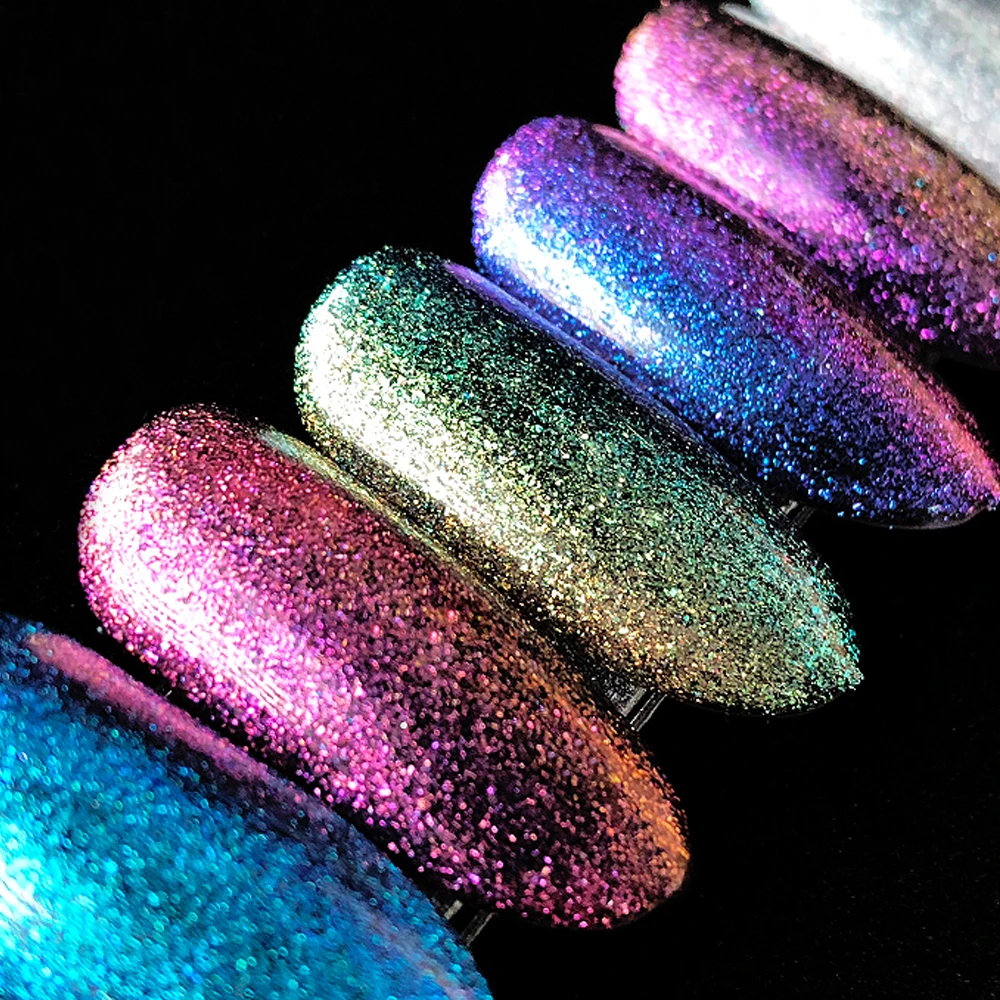 Hanyinails новый дизайн Хамелеон Блестящий Гель-лак для дизайна ногтей бриллианты Набор лаков OEM на заказ