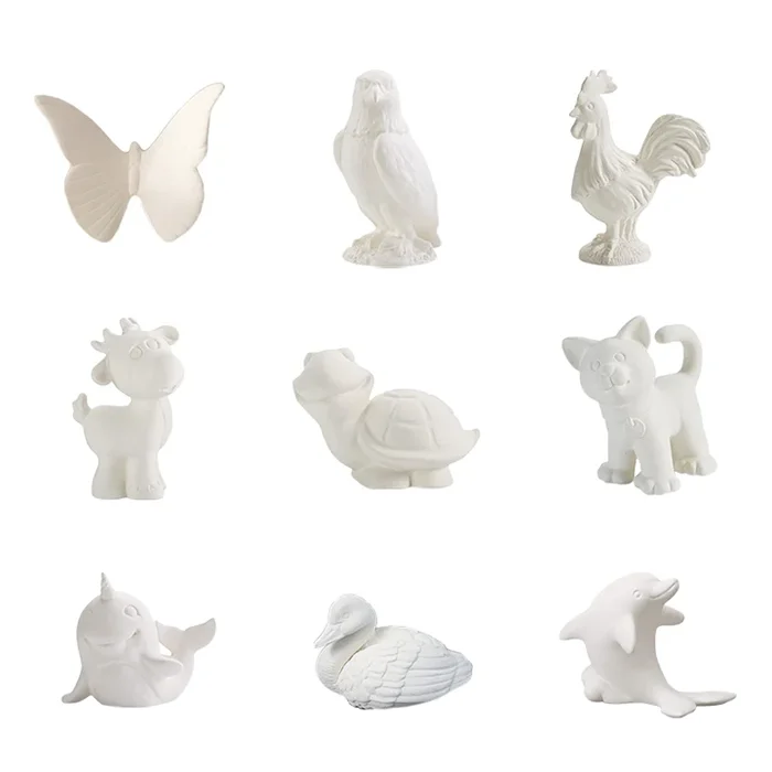 DIY  Bisque ceramic bisque Animal unpainted ceramic bisque unglazed