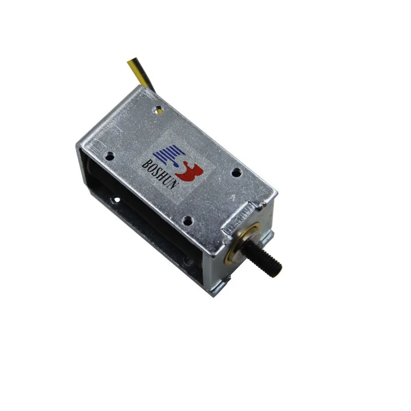 Customization BS-1253  DC12V open frame electromagnetic electric holding push  pull solenoid