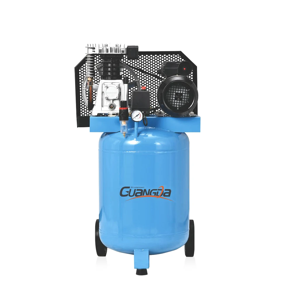 Портативный итальянский воздушный компрессор для домашнего использования, 2 л.с., 1,5 кВт, 8 бар