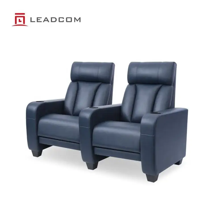Leadcom hot sale vip glider seating for cinema and movie theater space saver LS-829C