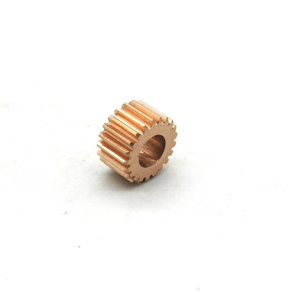 CNC Machining Copper Small Products Toy Motor Drive Pinion Gear