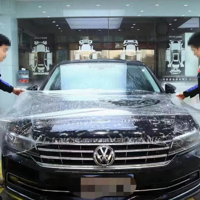 1.52m x 15m Top Stek quality paint protection film TPU Black high Gloss finish stek ppf vinyl wrap