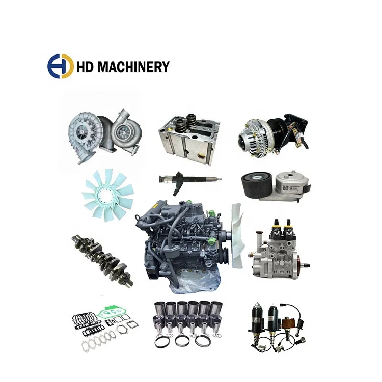 HD engine parts Made In China Rebuild Original Used Turbocharger for truck tractor excavator loader bulldozer forklift