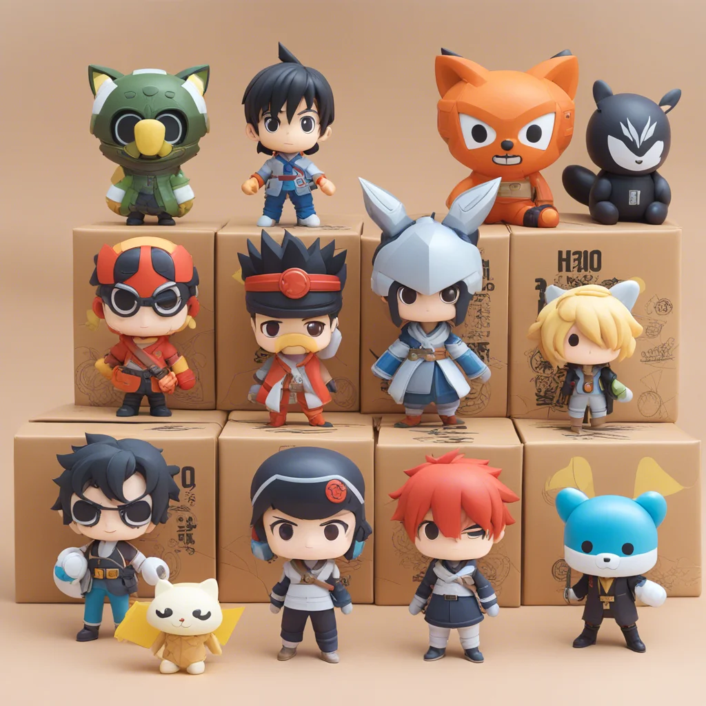Soli Custom High Quality Blind Box Toys Figures Mystery Blind Box Packaging