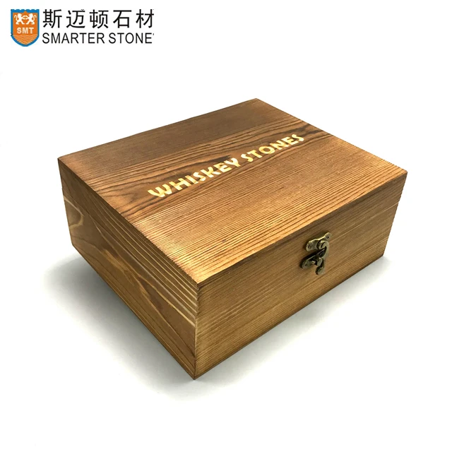 Best Bulk  Ice Cube Chilling Bar Accessories Customized Whiskey Stones Gift Sets