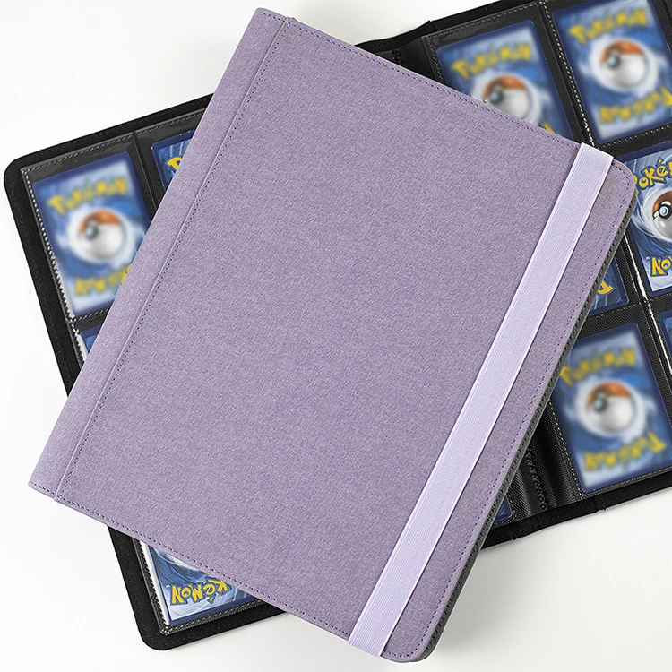 Original Design 9 Pockets Card Album TCG Card Album Binder Waterproof Photo Album Books For MTG Trading Card Binders Holder