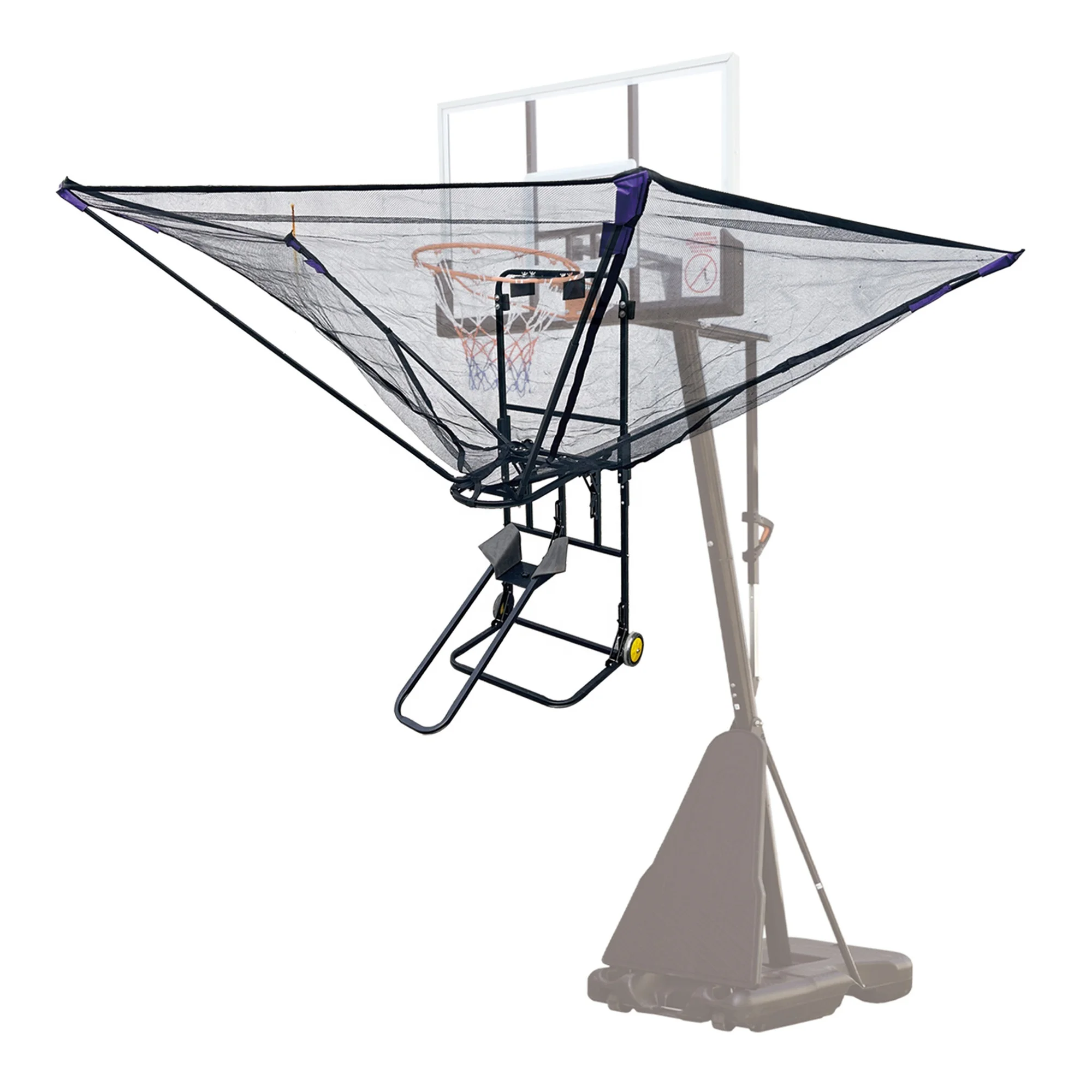 Basketball Rebounder Net Return System Basketball Shooting Trainer Basketball Return Attachment