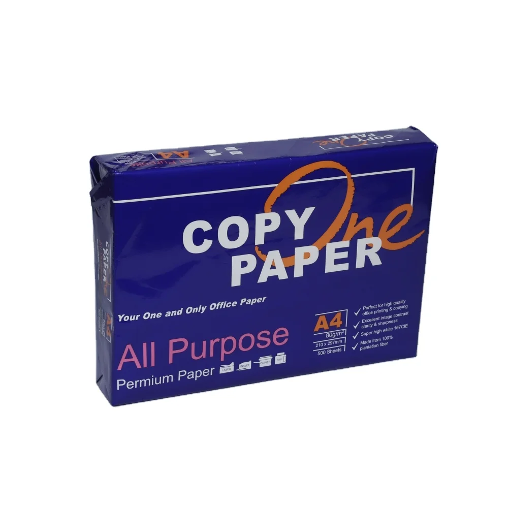 A4 Paper 80 GSM 70 Gram Copy Paper / Bond Paper for Sale