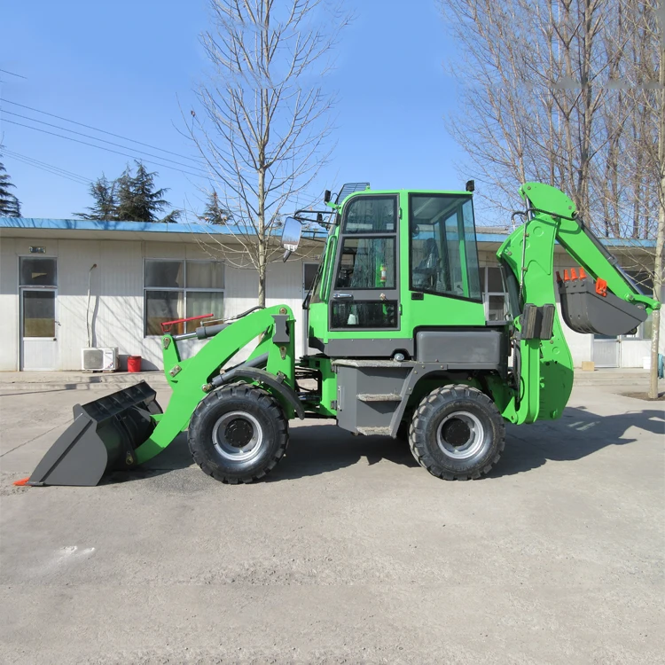 
Modern Design Wheel Mini Backhoe Loader 