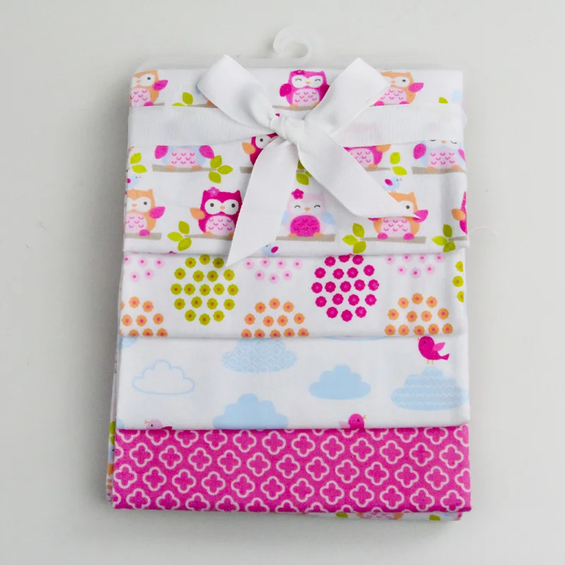 Baby blanket swaddle set for boy for girl soft cotton material