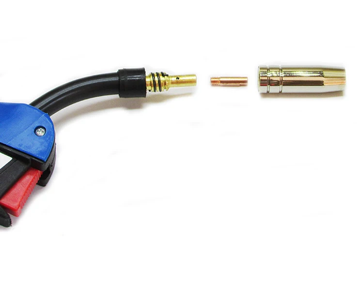 High Quality 15AK Gas Cooled  Mig Welding Torch with Euro Adapter for Welding