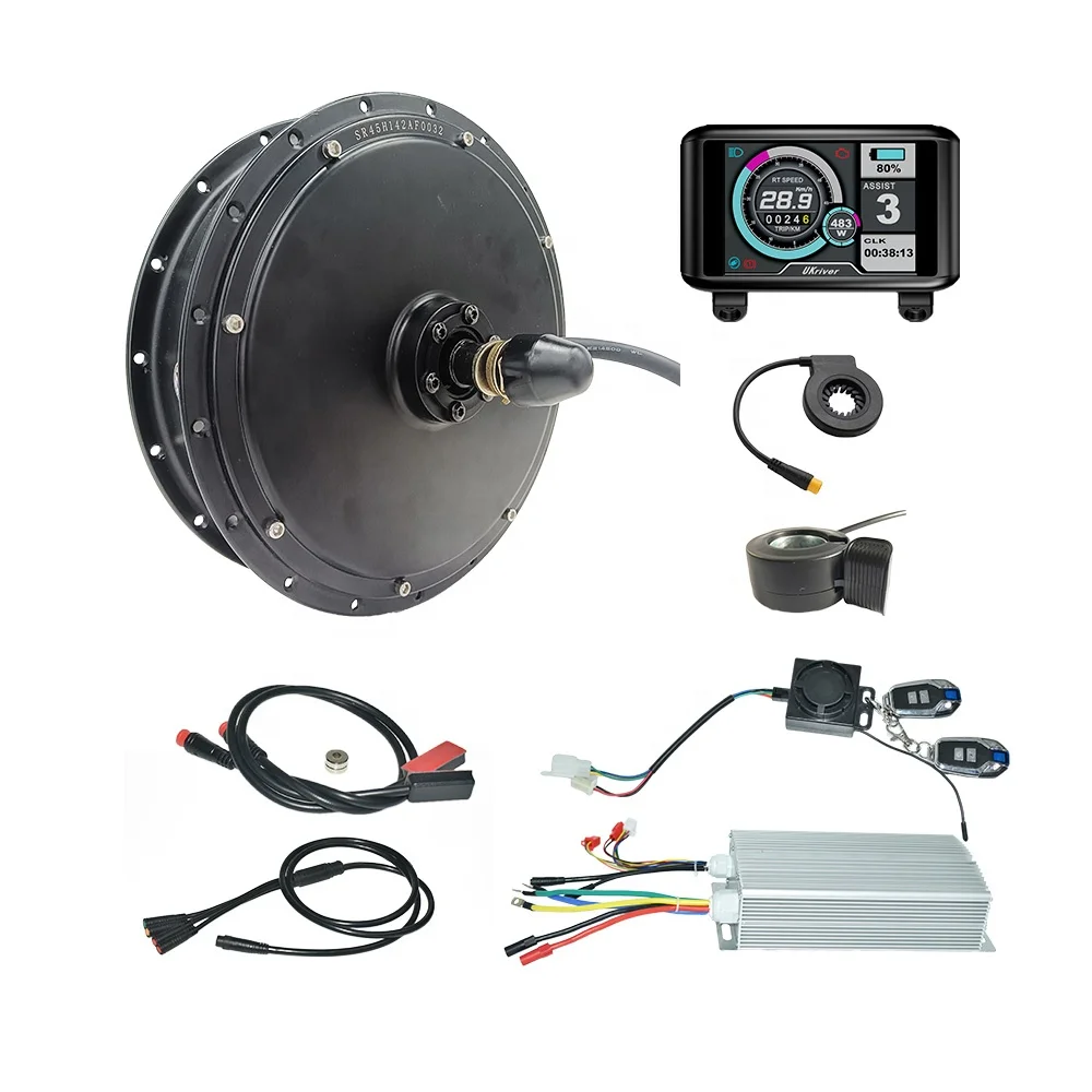 electric motorcycle hub motor 72v 3000w ebike brushless dc motor complete bike wheel motor 3000w kit