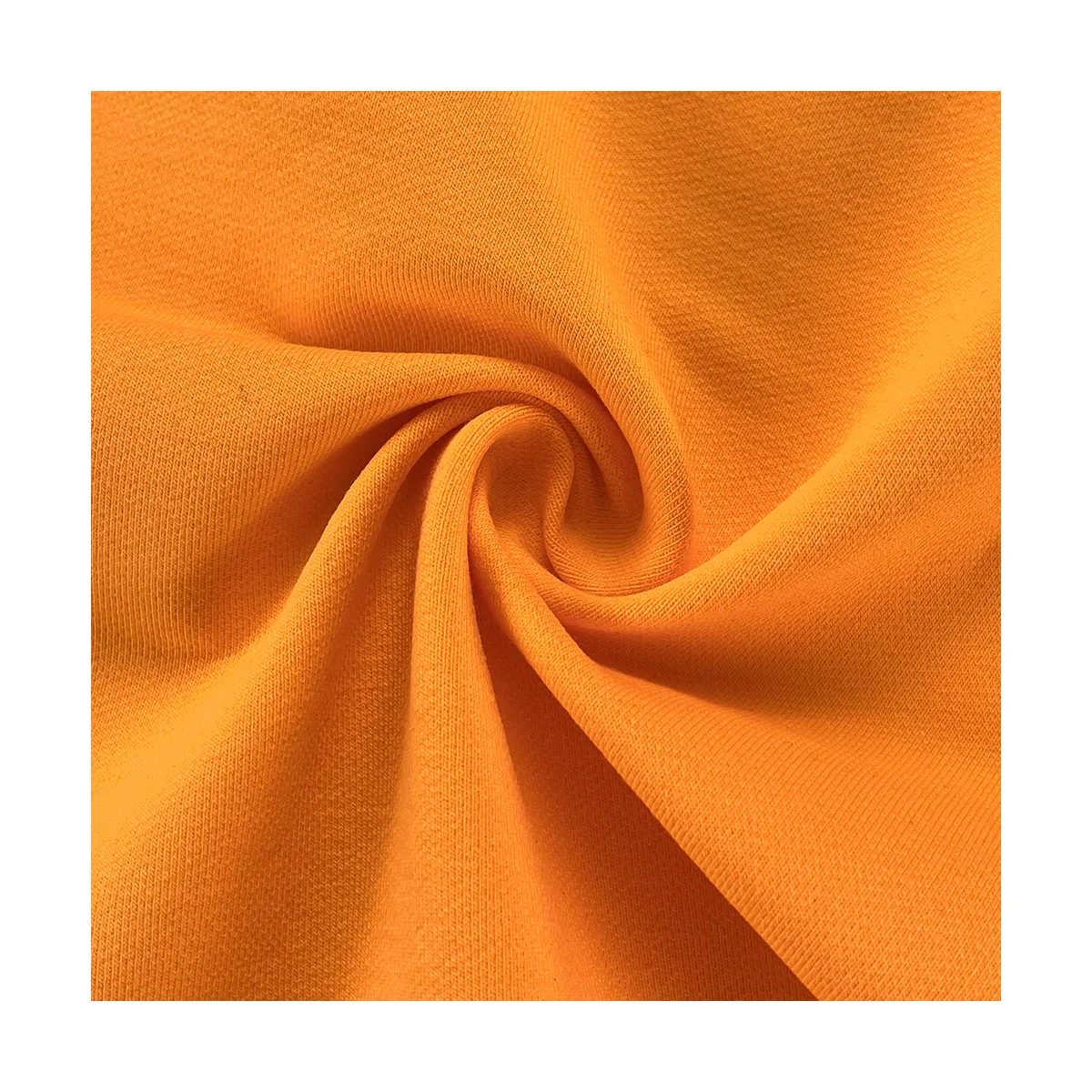 Wholesale 320Gsm French Terry 95% Cotton 5% Spandex Stretch French Fleece Fabric