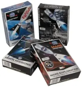 Water Bottle precision Rocket Kit - Water Rocket NASA Edition - Outdoor Rocket Launcher Science Experiment for Kids