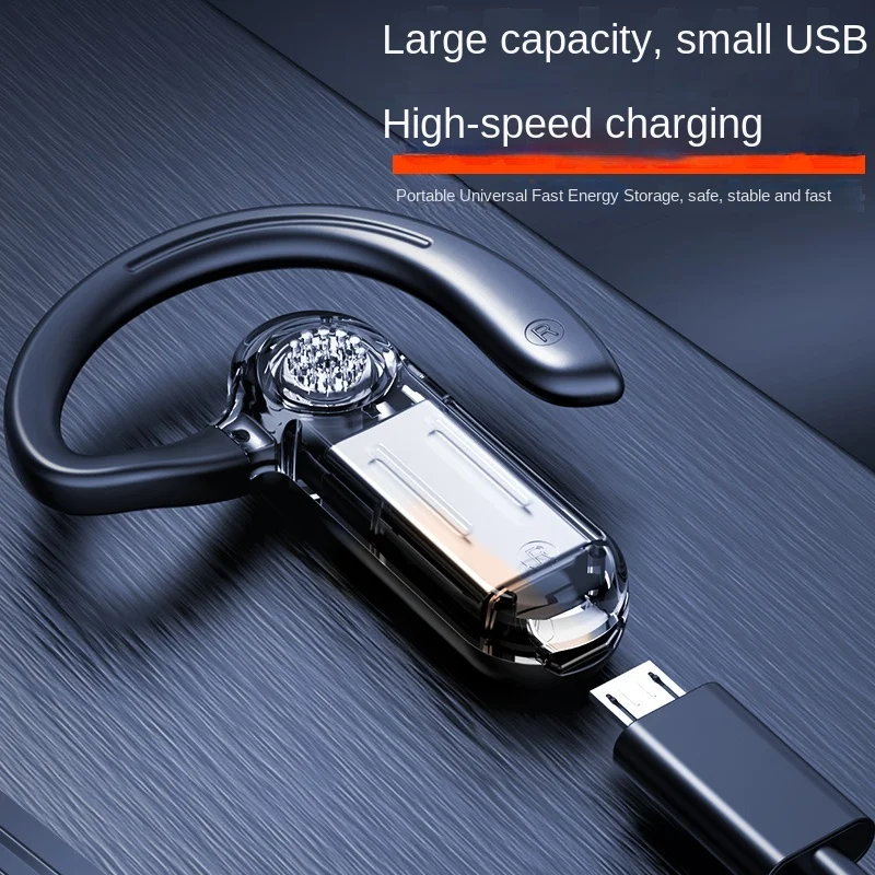 V28 Bone Conduction wireless Earphones Ear Hook Headset with Mic Stereo Sport Painless headphones earpiece