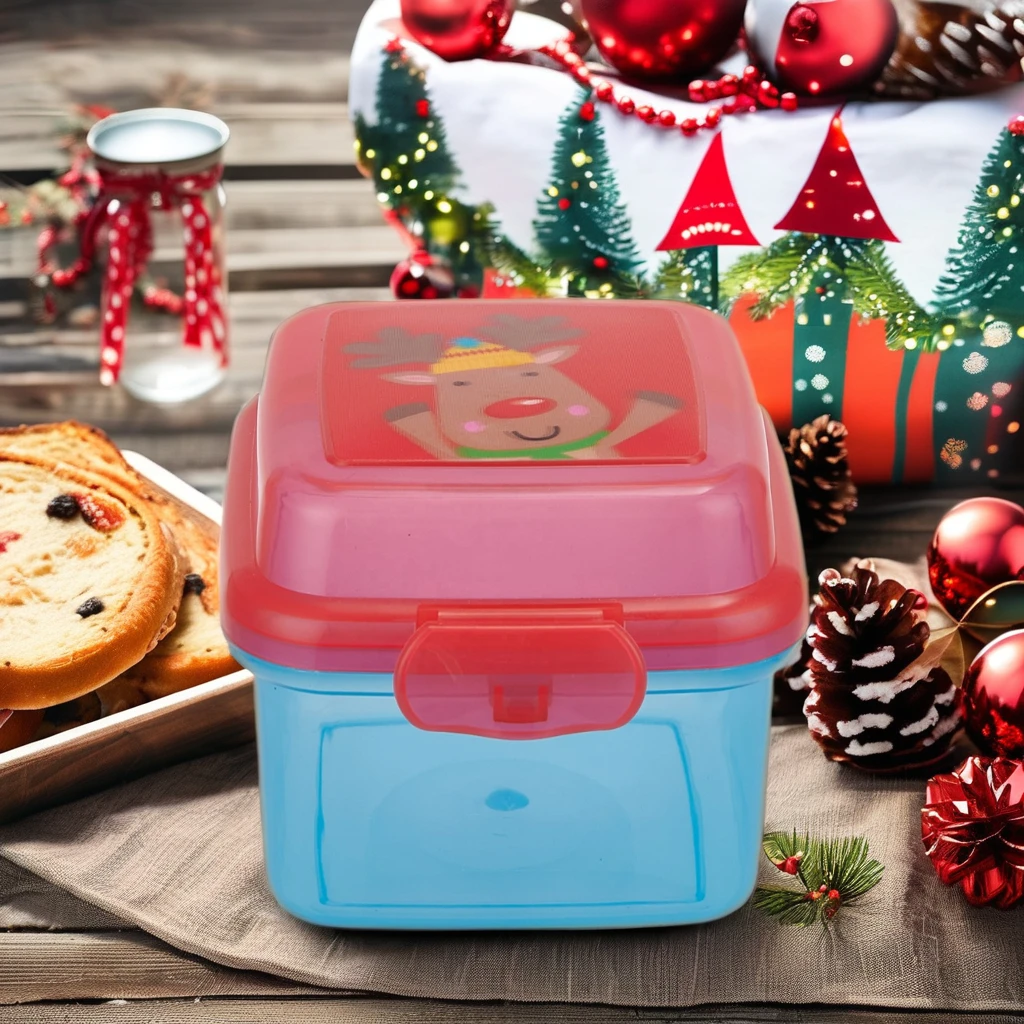 Wholesale Cartoon Christmas Lunch Boxes and Food Storage Containers for Kids Safe  Use