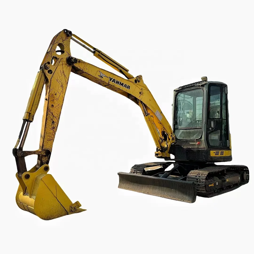Используемый мини-экскаватор YANMAR VIO55 5.5TON оборудование экскаватор с хорошим состоянием низкая цена для продажи