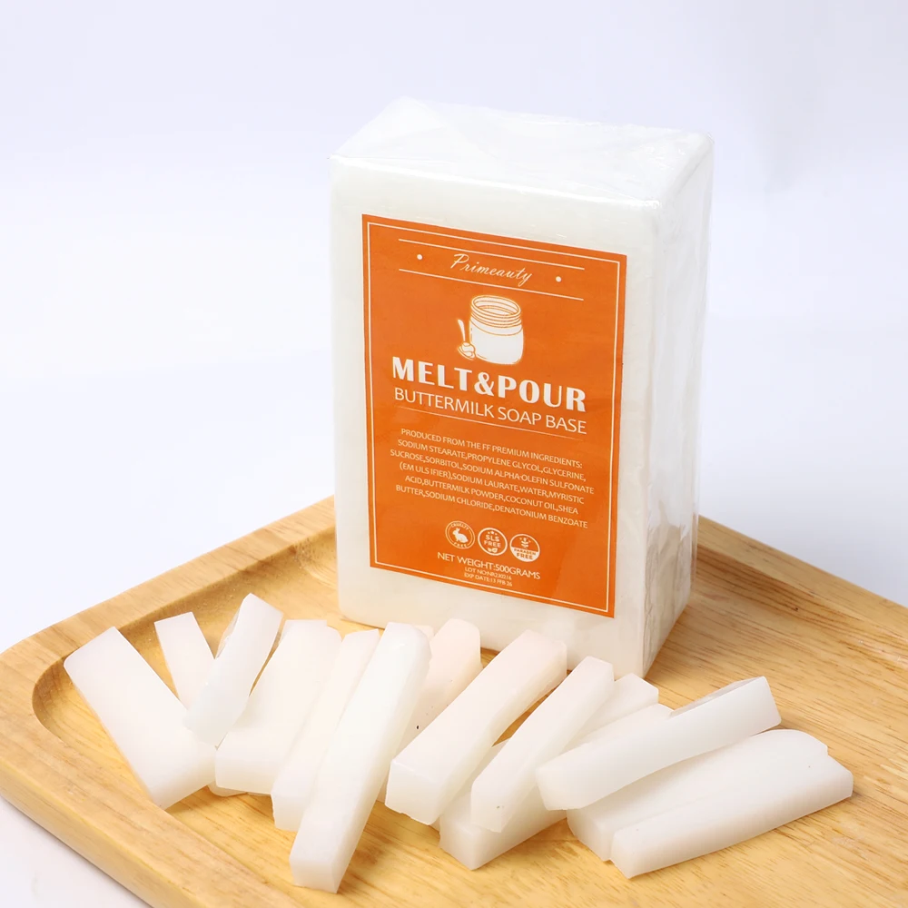 wholesale glycerin soap base melt and pour soap making white shea butter organic clear transparent goat milk soap base