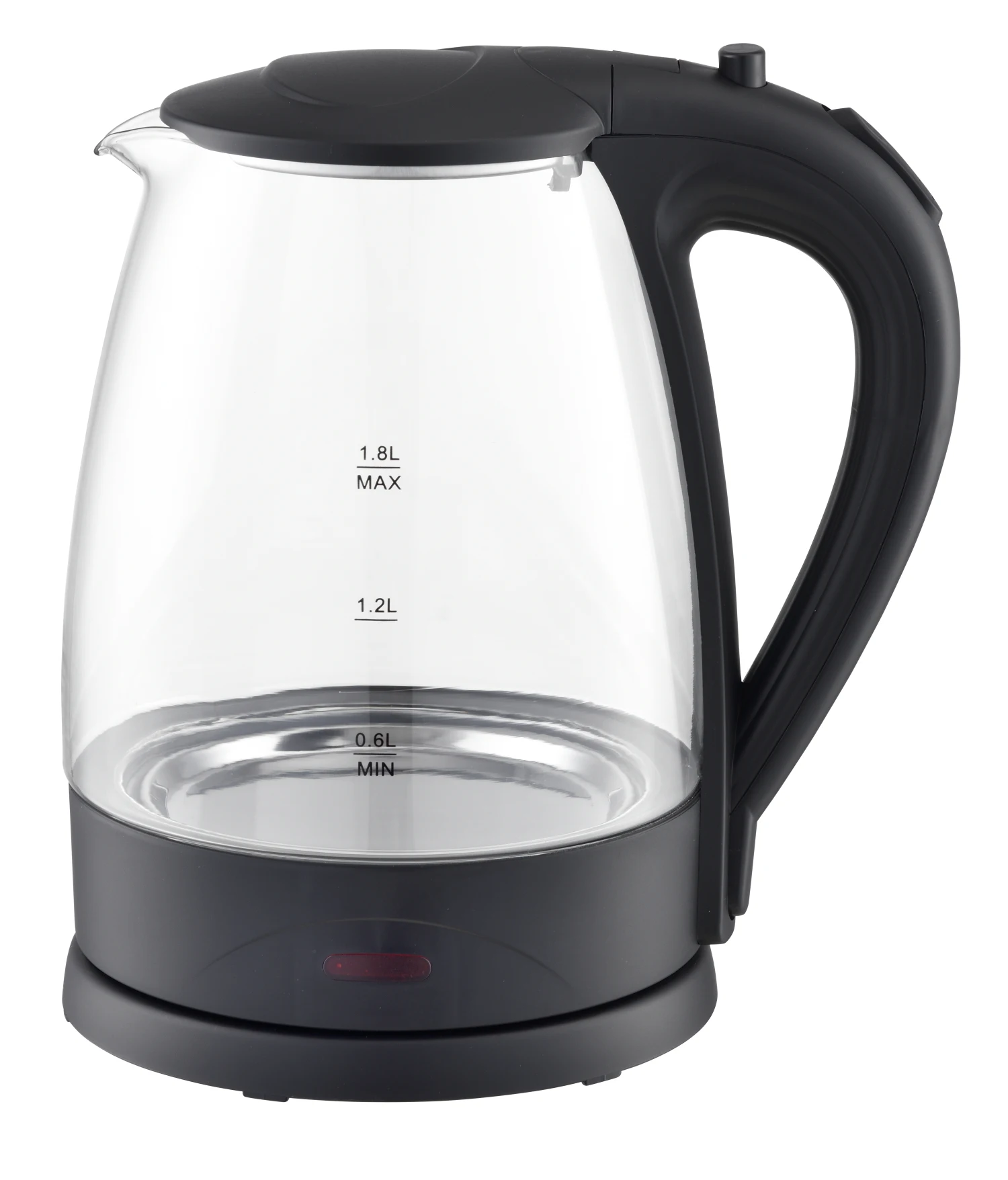 1.8l 1800w electric kettle glass 360 blue led Commercial Prices Ss Water Boiler Electric Tea Kettle