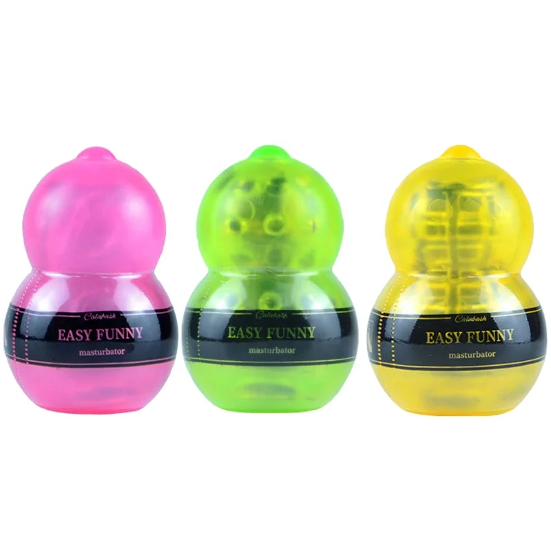 Adult Sex Calabash Male Masturbator Aircraft Cup Portable Masturbation Egg for Men