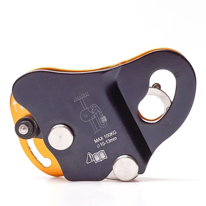 7075 Magnesium Alloy Climbing Ascender for Rock Climbing Mountaineering Tree Arborist Expedition Caving Rescue Aerial Work