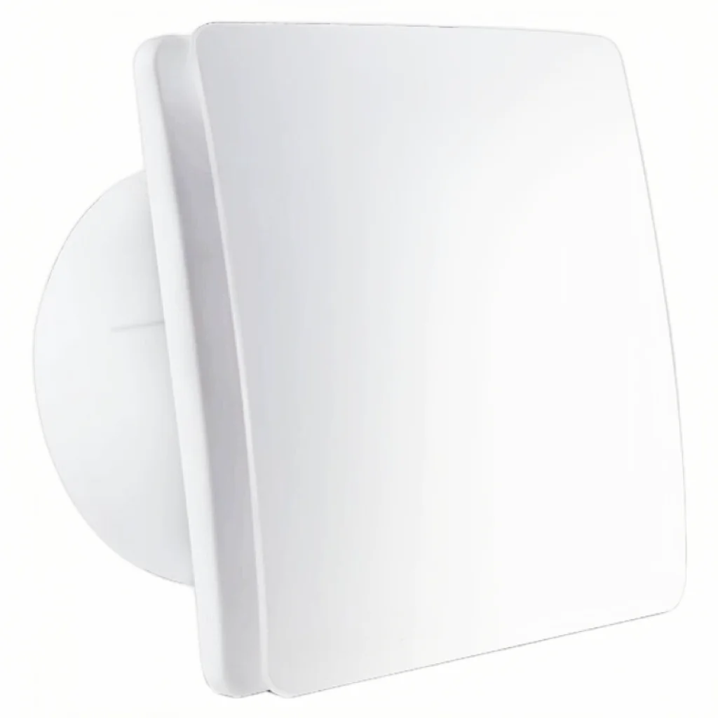 Small Square ABS Plastic Custom 6-inch Copper Motor Ceiling Mounted  Bathroom Exhaust Fan For Household