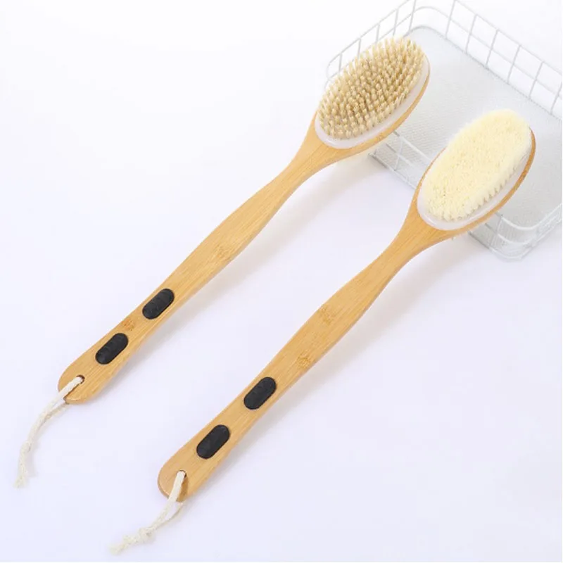 Professional Long Reach Handled Comb and Hair Brush Set for Elderly and Hand-Disabled People Long Handle Nassage Comb