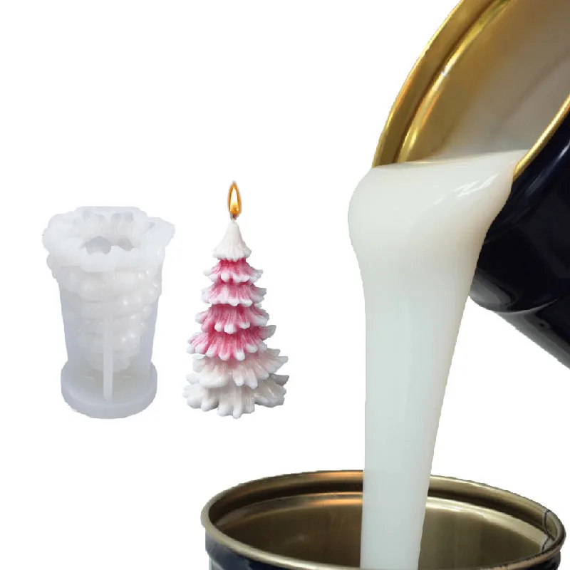 Liquid Silicone for Mold Making Molde De Silicona Tin Cured for Decoration Building Molds 100% Silicone Material Custom Logo