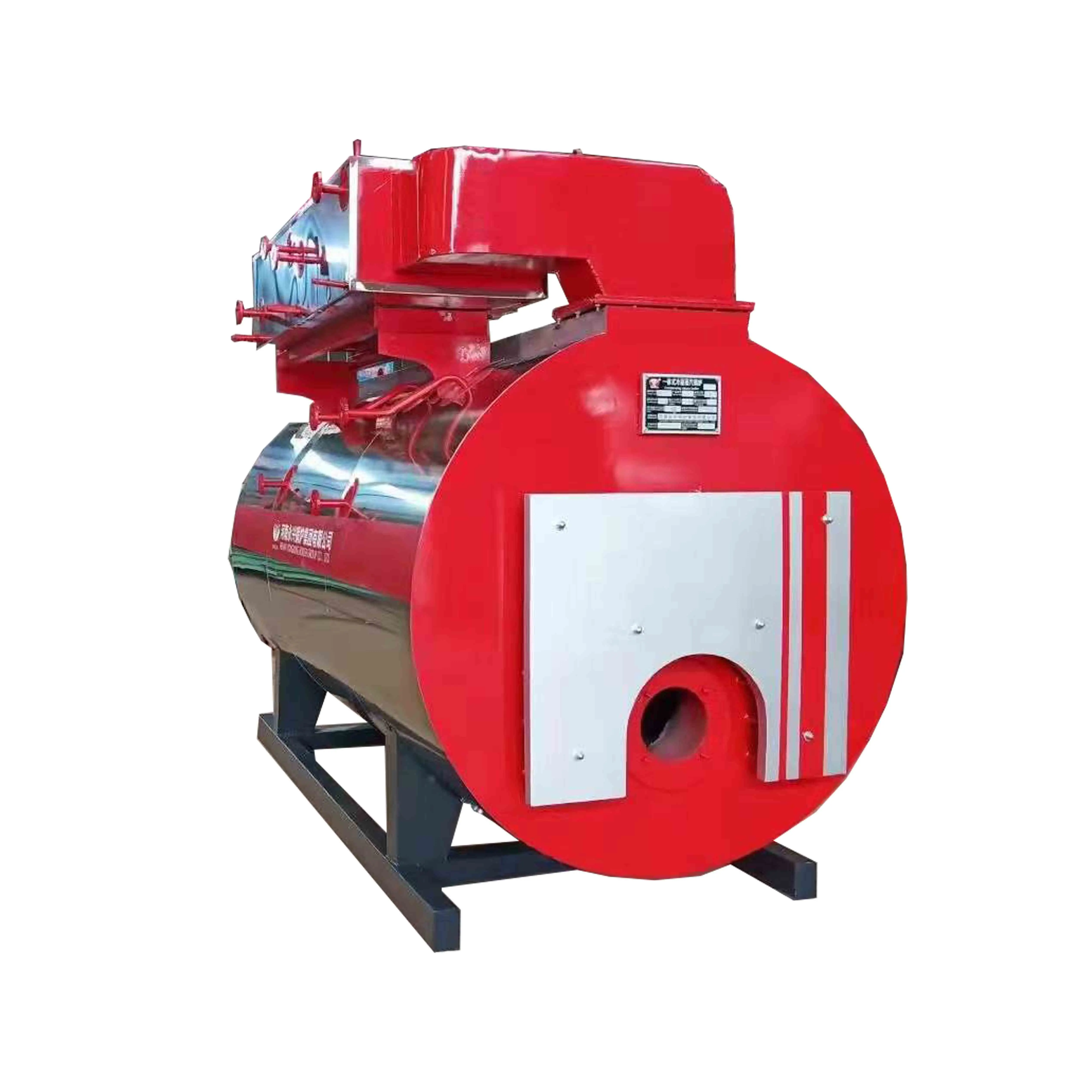 1 Ton/h Horizontal Fire Tube Diesel or Natural Gas Fired Italian Burner Steam Boiler With