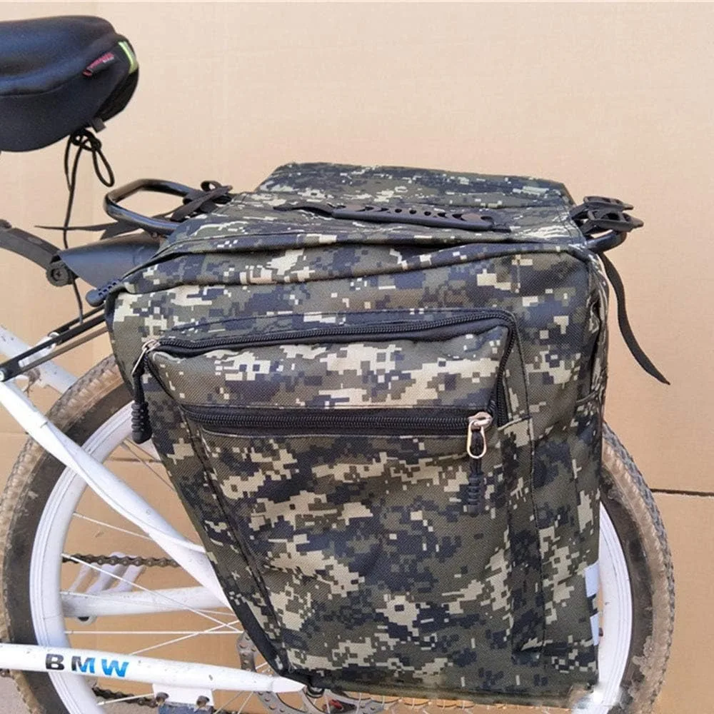 camouflage bicycle bag cycling saddle bag mini road bike musette cycling bag