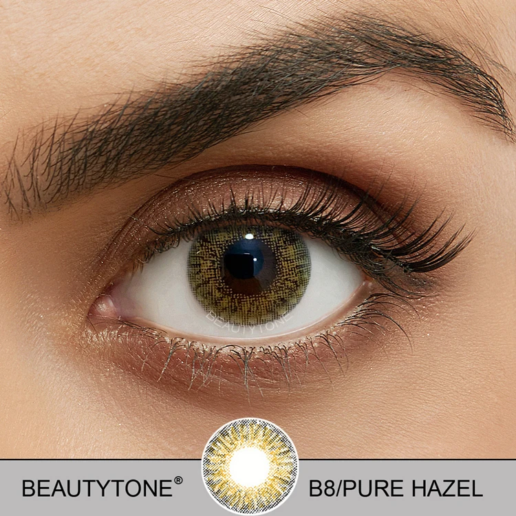 BeautyTone Blends blue fresh style new look cosmetic yearly disposable 14.5mm big size wholesale colored contact lenses