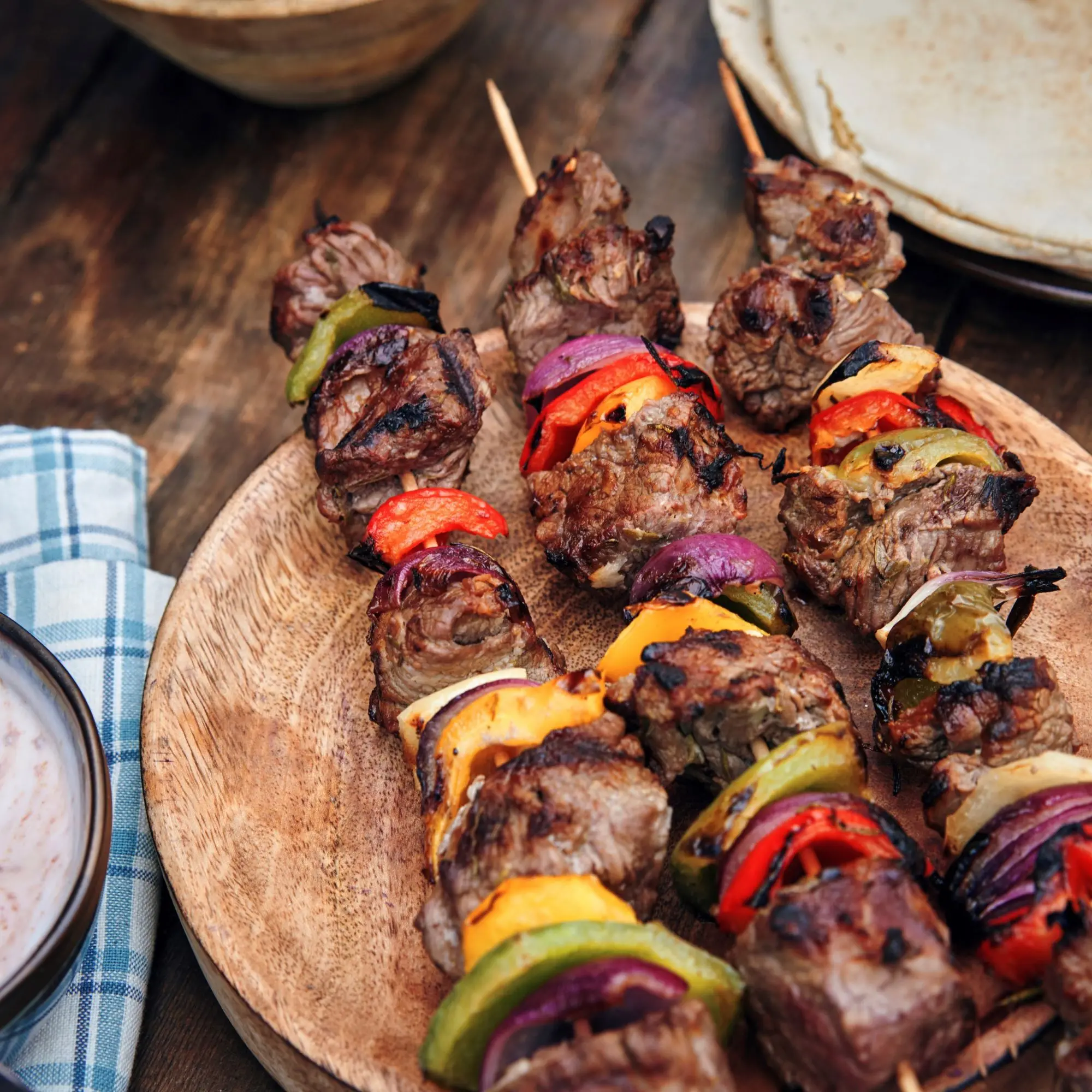 Automatic 14 Kebabs Electric BBQ Grill