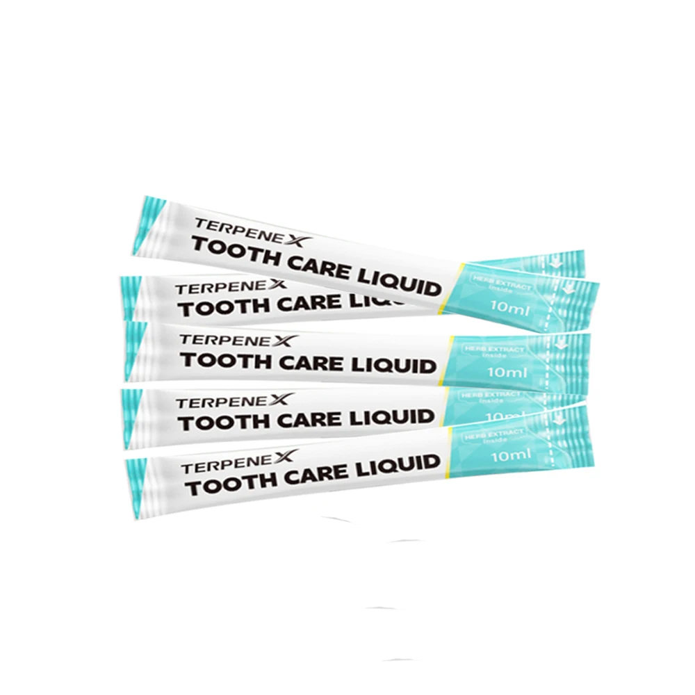 Oral Health Tooth Care Mouthwash 10ml Portables 100% Herbal