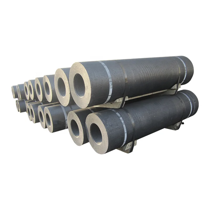 Ultra-high Power Carbon Graphite Electrodes UHP for Foundry Arc Furnace Steel Metal Casting Manufacturer Factory Price