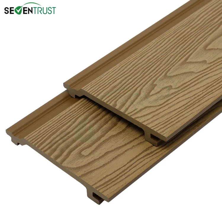 wood plastic composite wall cladding new product sound proof wall panels