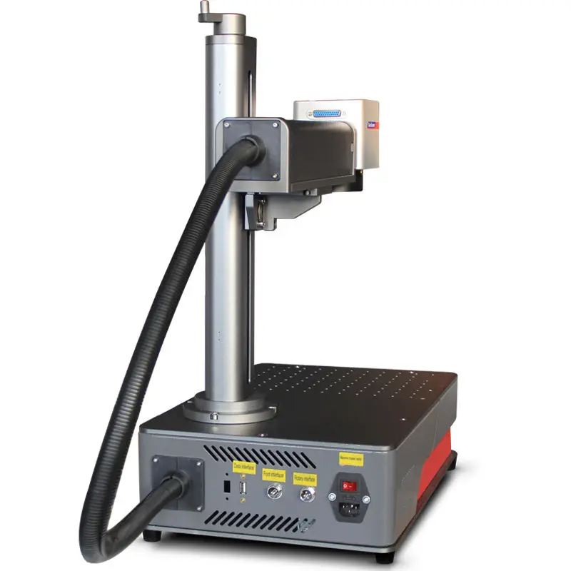 Portable mini laser marker 20W 30W raycus fiber laser marking machine engraving machine