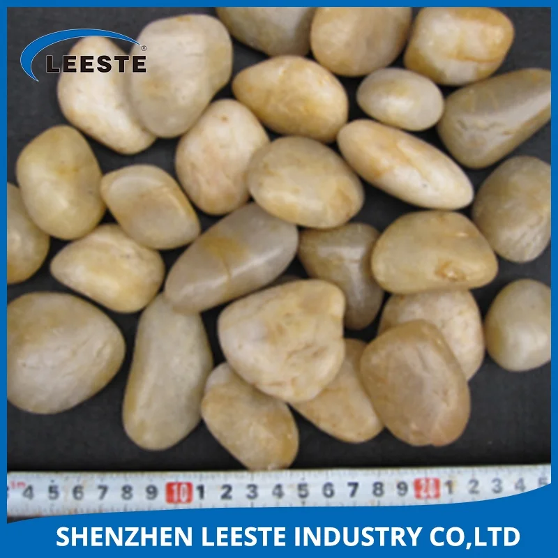 Natural stone black pebble Use for paving / decoration / Landscape