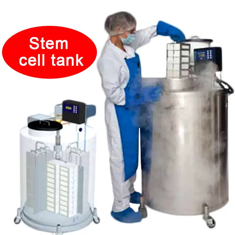 YDD-1800 Biological Cell Bank Low Temperature Seed/Blood Bank Liquid Nitrogen Tank for University laboratory Hospital