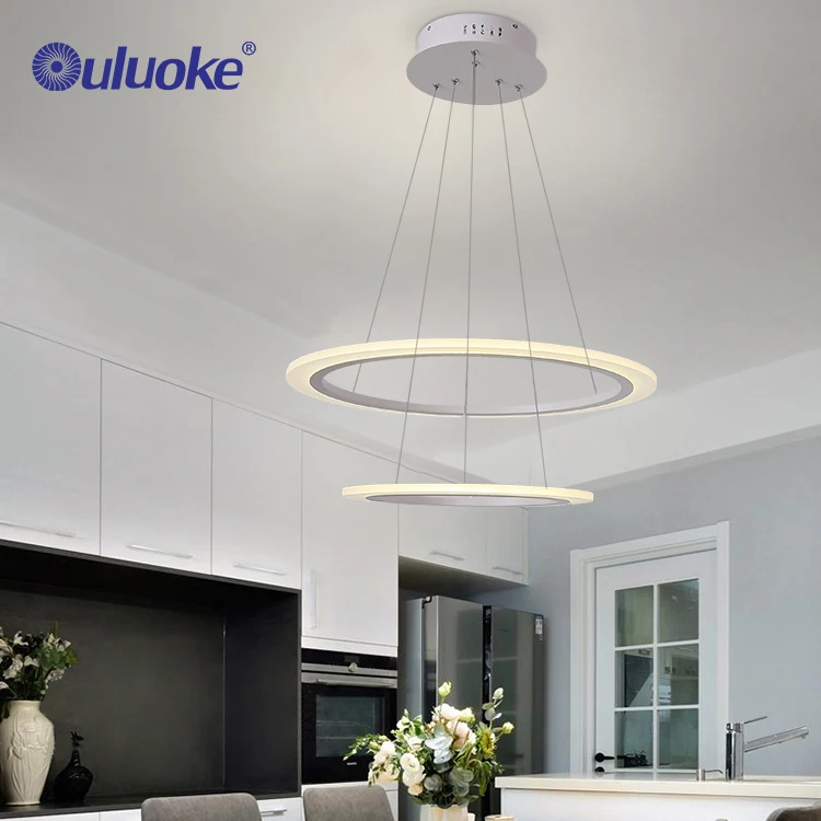 Latest Design Home Living Room Bedroom Decorative Modern White LED Chandelier Pendant Lamp