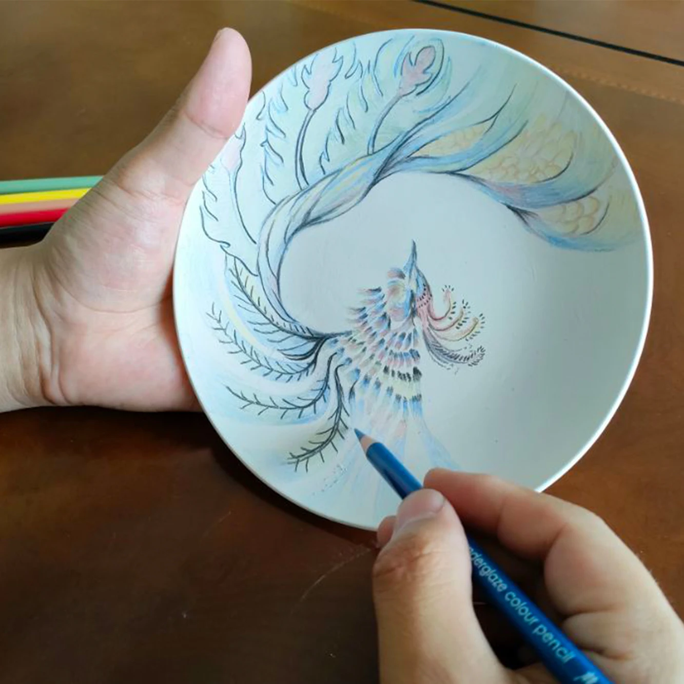DIY керамические цветные карандаши для рисования на керамическом подглазурном цветном карандаше