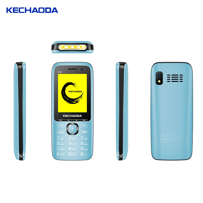 
KECHAODA K105 1800mAh MP3/MP4/camera/T-flash card Unlocked Physical Buttons Senior Phone 