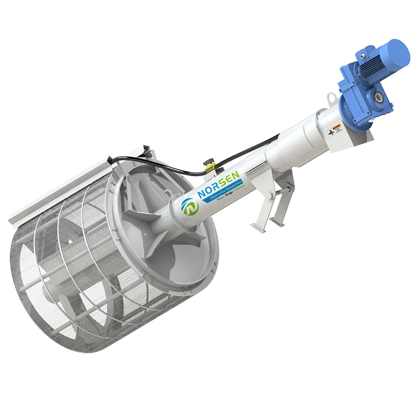 Wastewater pretreatment system Ro series drum filter Rotary drum screen
