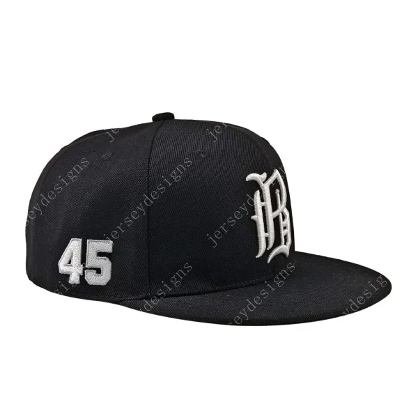 Birmingham Baron 45 Embroidered Adjustable Baseball Cap Snapback Hat