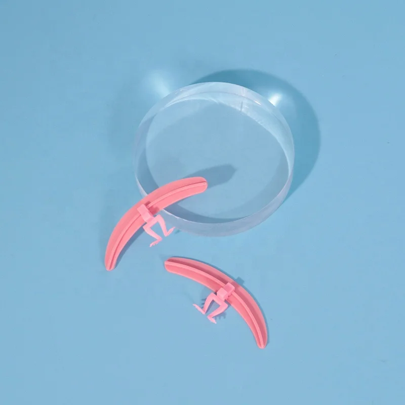 Quick separation helper patch with runner on the rail and glue balm silicone patch eyelash extension patch separator isolation