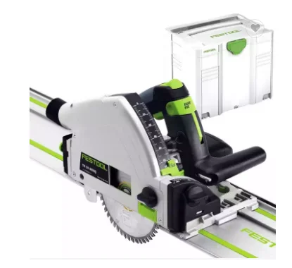 100% SALES Festools KS 120 Dual Compound Sliding Miter Saw w out T-LOC + CT 48 Dust Extractor